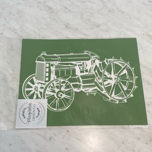 NEW Magnolia Design Co Tractor Silkscreen Stencil 8.5 X 11
